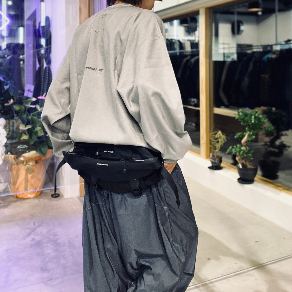 GOOPiMADE × meanwhile ウエストバッグ GOOPiMADE x meanswhile - グーピーメイド x ミーンズワイル - “GW-2T