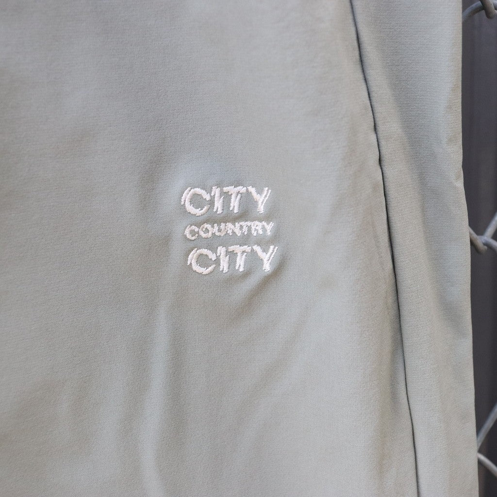 Embroiderd Logo Strech Easy Pants #DEEP BLUE GRAY [CCC-241P004]