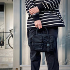 多口袋迷你波士頓包 #黑色 [BCL-82]