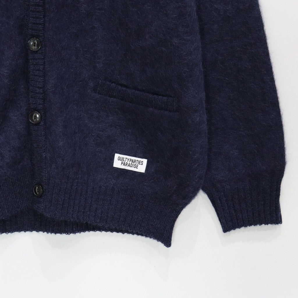 MOHAIR CARDIGAN ( TYPE-1 ) #NAVY [25SS-WMK-KN05] – cocorozashi