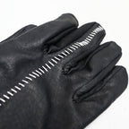 Artisan's Hand-stuffed (VEGETABLE TANNING PIG LEATHER) #BLACK [M-P4-AC2]