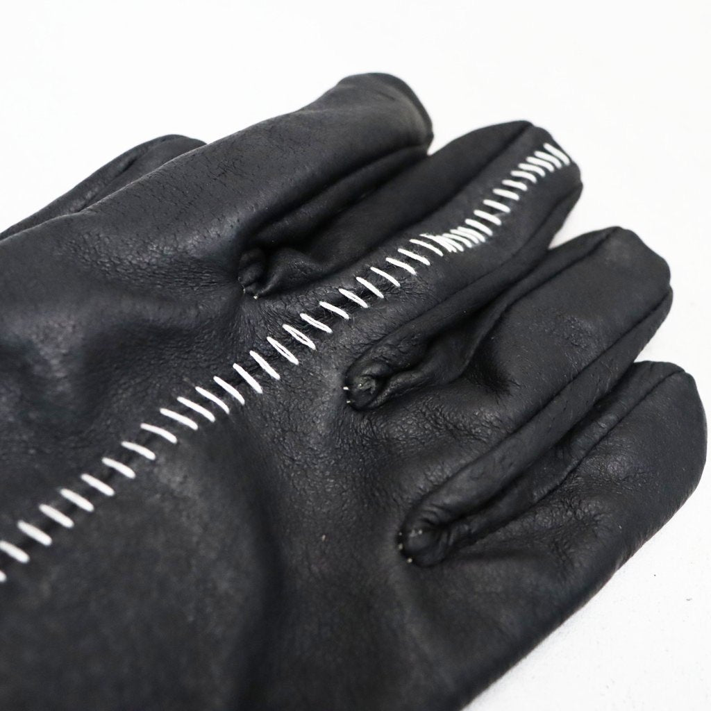 Artisan's Hand-stuffed (VEGETABLE TANNING PIG LEATHER) #BLACK [M-P4-AC2]