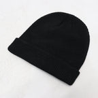 針織手錶帽（1 型）#黑色 [25FW-WMA-CP05]