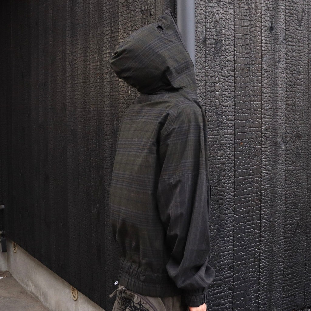 鬼 HOODIE #BLACK × GREEN [JI-25AW-HD01]