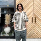 針織 POLO 衫 -2 型- #BEIGE [24SS-WMK-KN20]