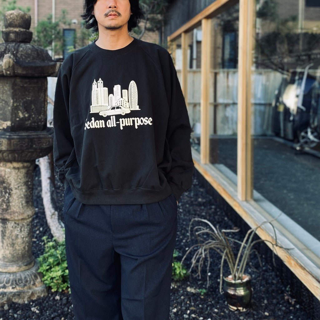 Skyscrapers Sweatshirts #Black [SD26F-CT05]