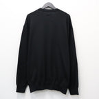 COTTON KNIT CARDIGAN ( TYPE-1 ) #BLACK [26FWE-WMK-KN03]