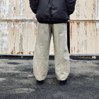 OVERDYE CURVE PANTS #L-INDIGO [AY-1019]