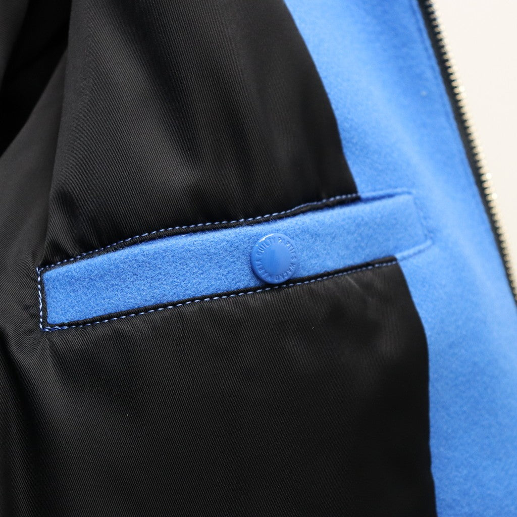 LEATHER VARSITY JACKET ( TYPE-1 ) #BLUE [26SS-WMO-BL05]