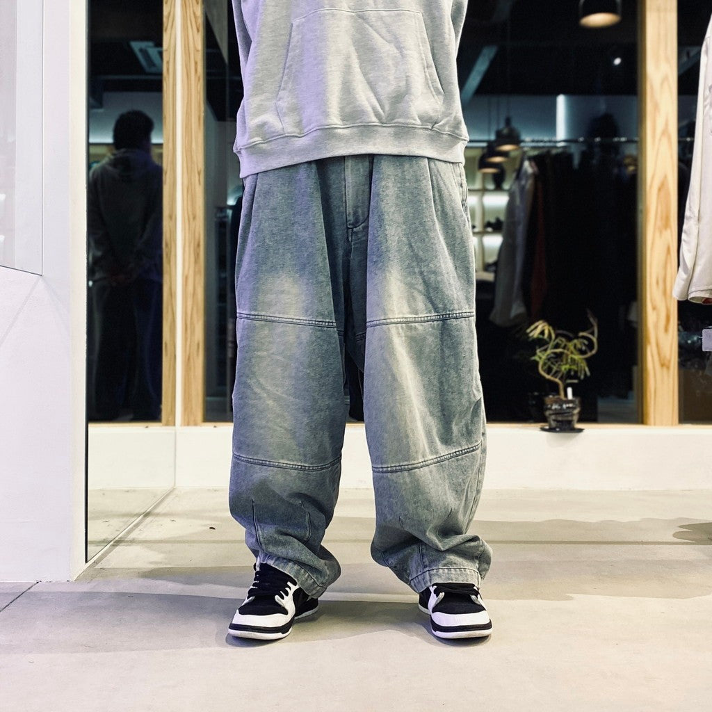 DENIM BALLOON PANTS #Blue [FW25-B07]