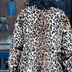 FUR LEOPARD TRACK JACKET #BEIGE [23FW-WMO-TJ04]