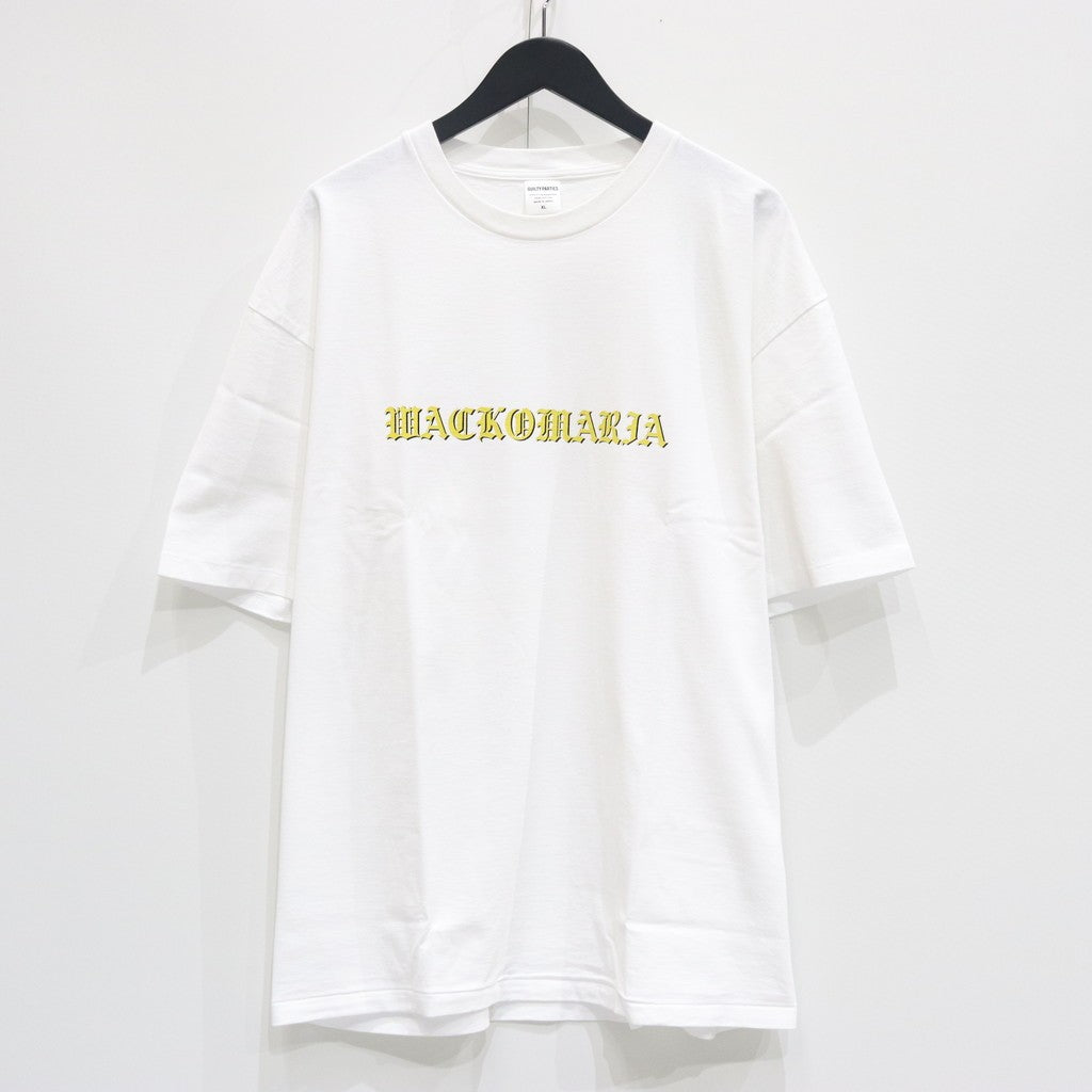 WASHED HEAVY WEIGHT CREW NECK T-SHIRT ( TYPE-12 ) #WHITE [25SS-WMT-WT12]