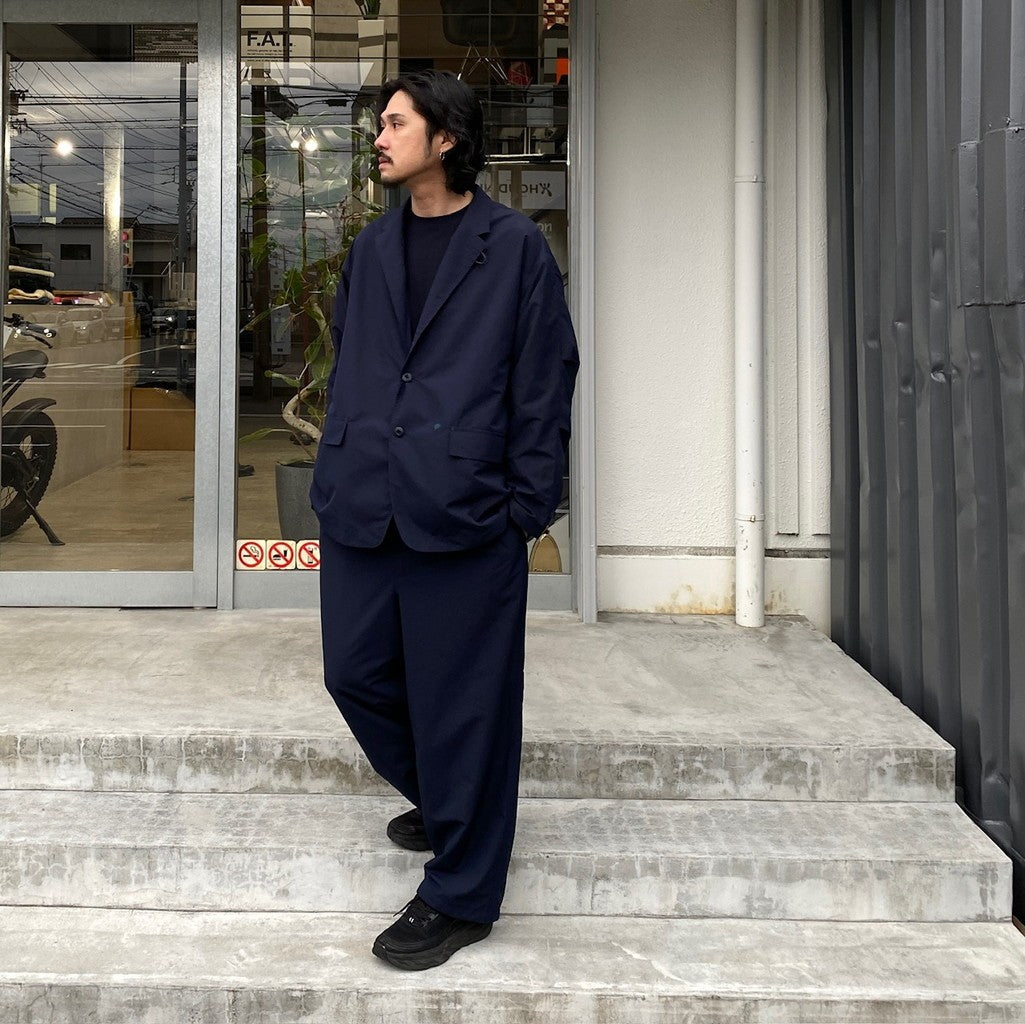 TECH LOOSE 2B JACKET TWILL #D-NAVY [BJ-56024]