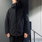 HEATING HOODED BLOUSON #BLACK [MNA-LAN-06]