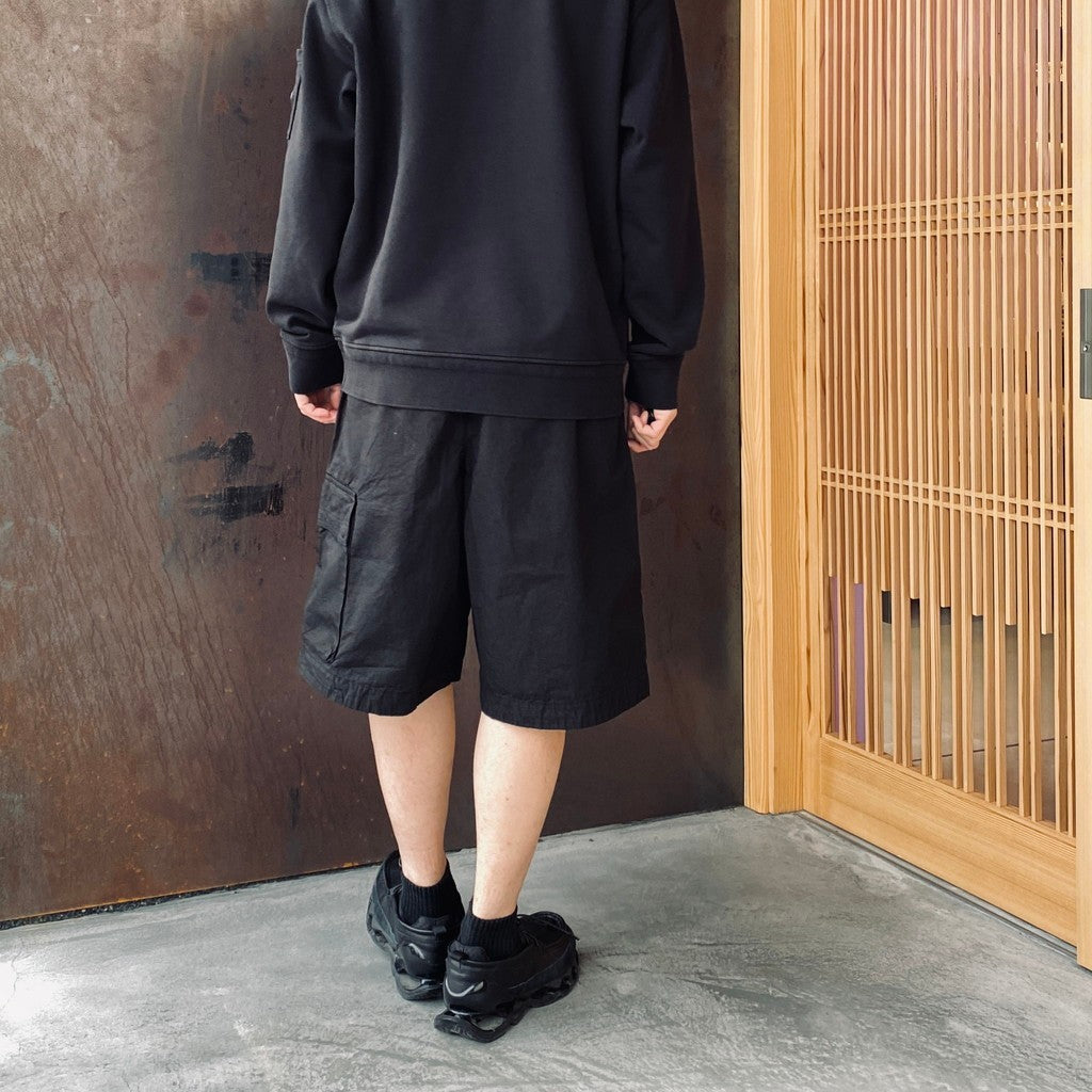 MICRO-REPS BOXY LENS SHORTS #BLACK 999 [20CMBE127A]