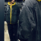 牛仔外套#黑色 [23FW-JK05]