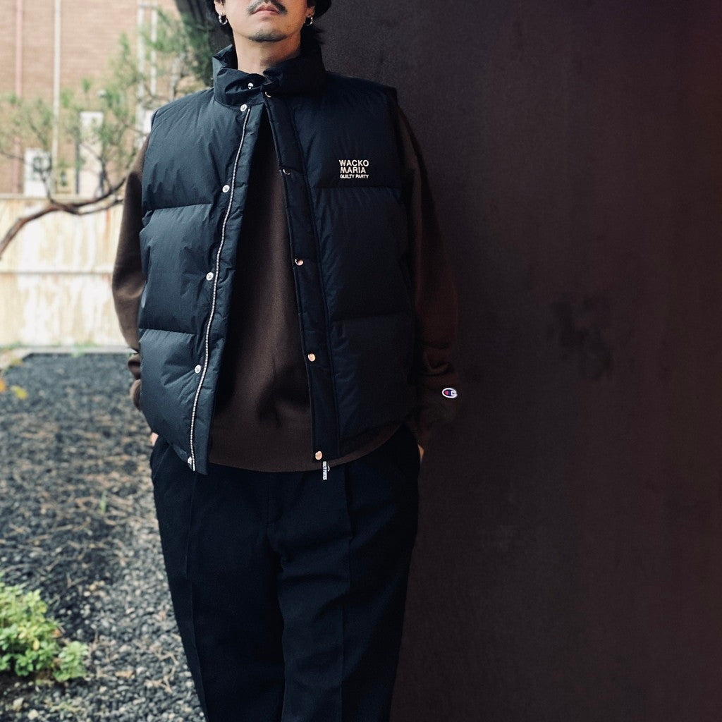 NANGA | DOWN VEST #BLACK [26FW-WMO-NA04]