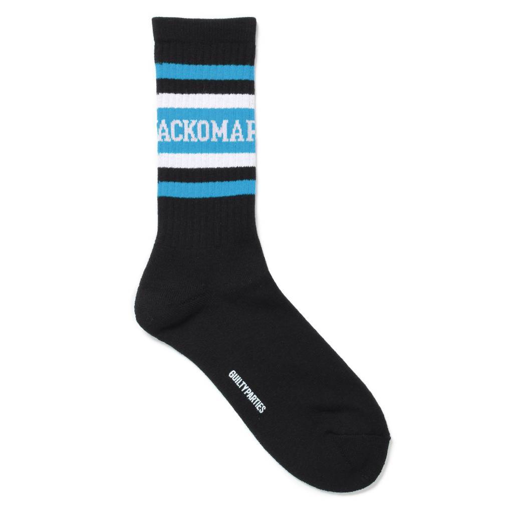 SKATER SOCKS ( TYPE-1 ) #BLACK-SAX [24FW-WMA-SO01]