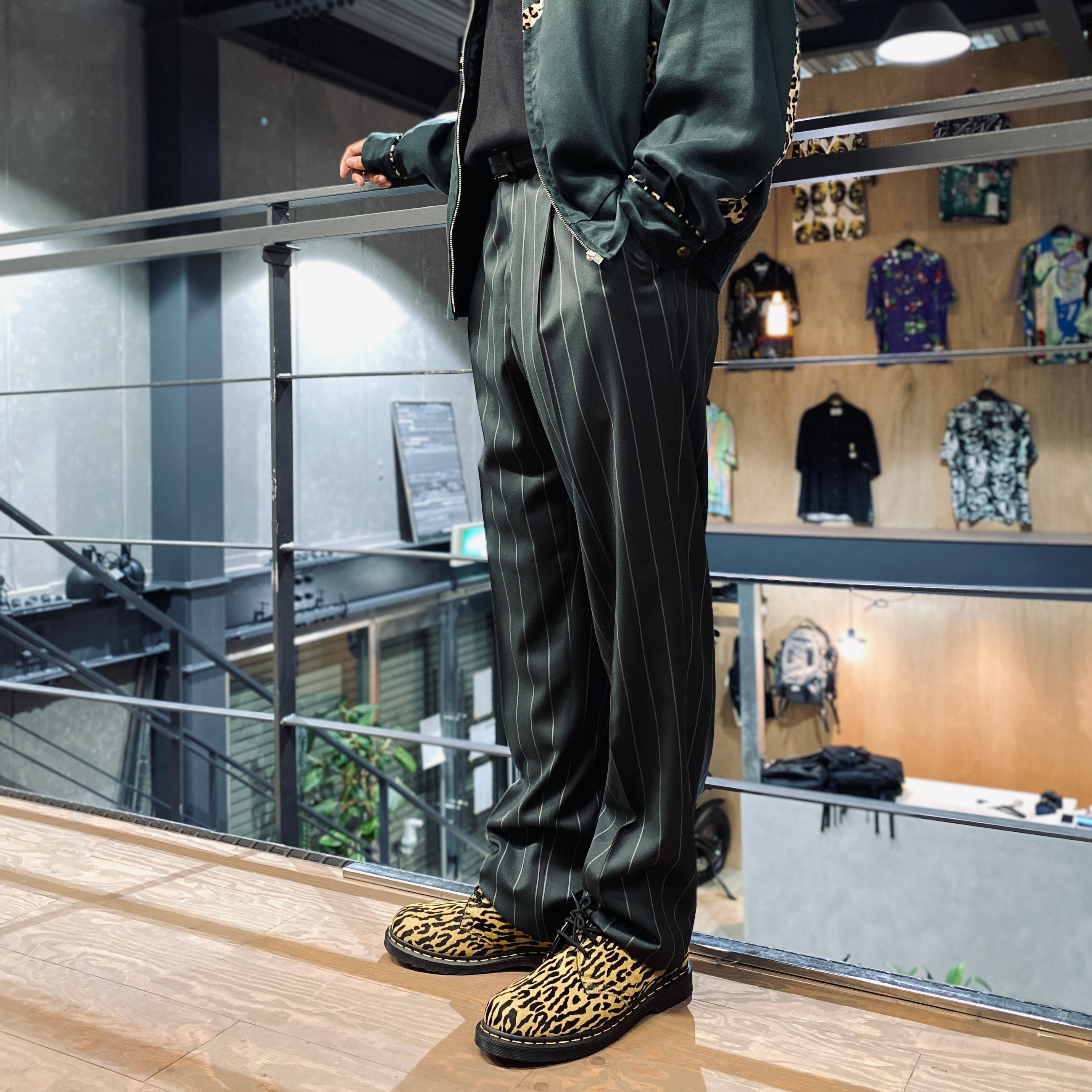 PLEATED TROUSERS -TYPE 2- #D-KHAKI [23FW-WMP-TR26] – cocorozashi