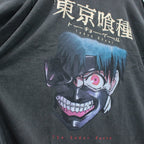 東京喰種 | 長袖T卹（金木研面具）#黑色 [TTGM25SM002]