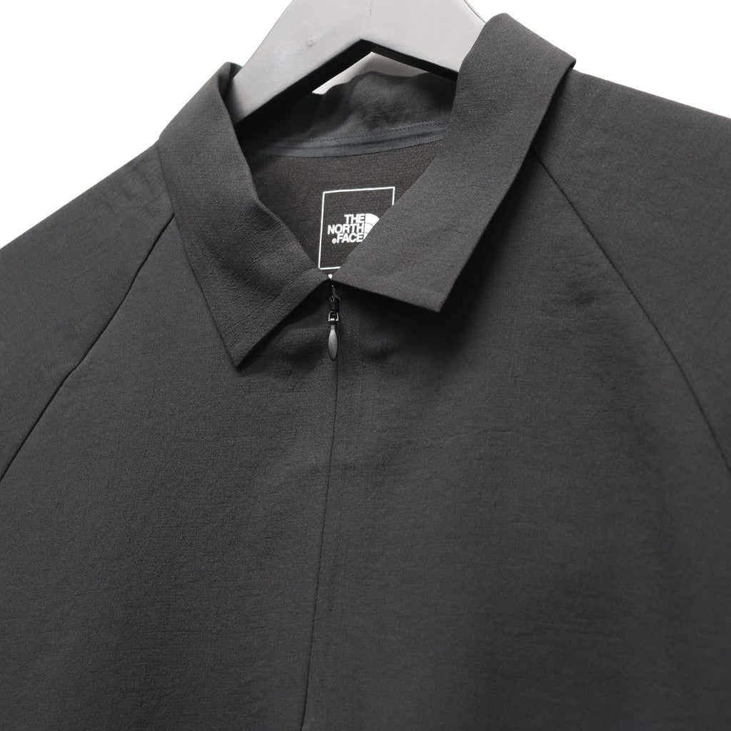 Tranquil S/S Zip Polo Shirt #K / ブラック [NT22660]