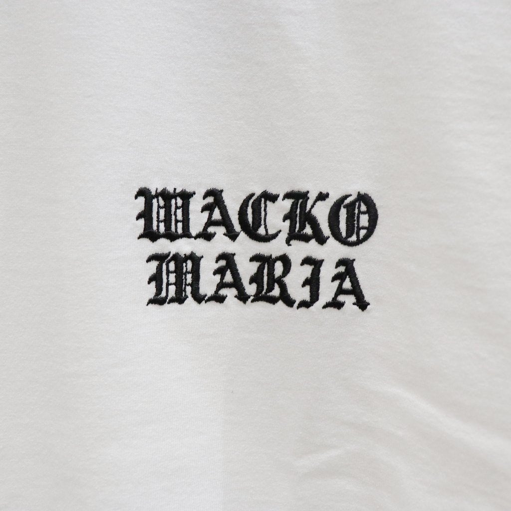 WASHED HEAVY WEIGHT CREW NECK LONG SLEEVE T-SHIRT ( TYPE-4 ) #WHITE [25SS-WMT-LT04]