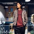 LEOPARD MOHAIR CARDIGAN -TYPE 1- #PURPLE [23FW-WMK-KN13]