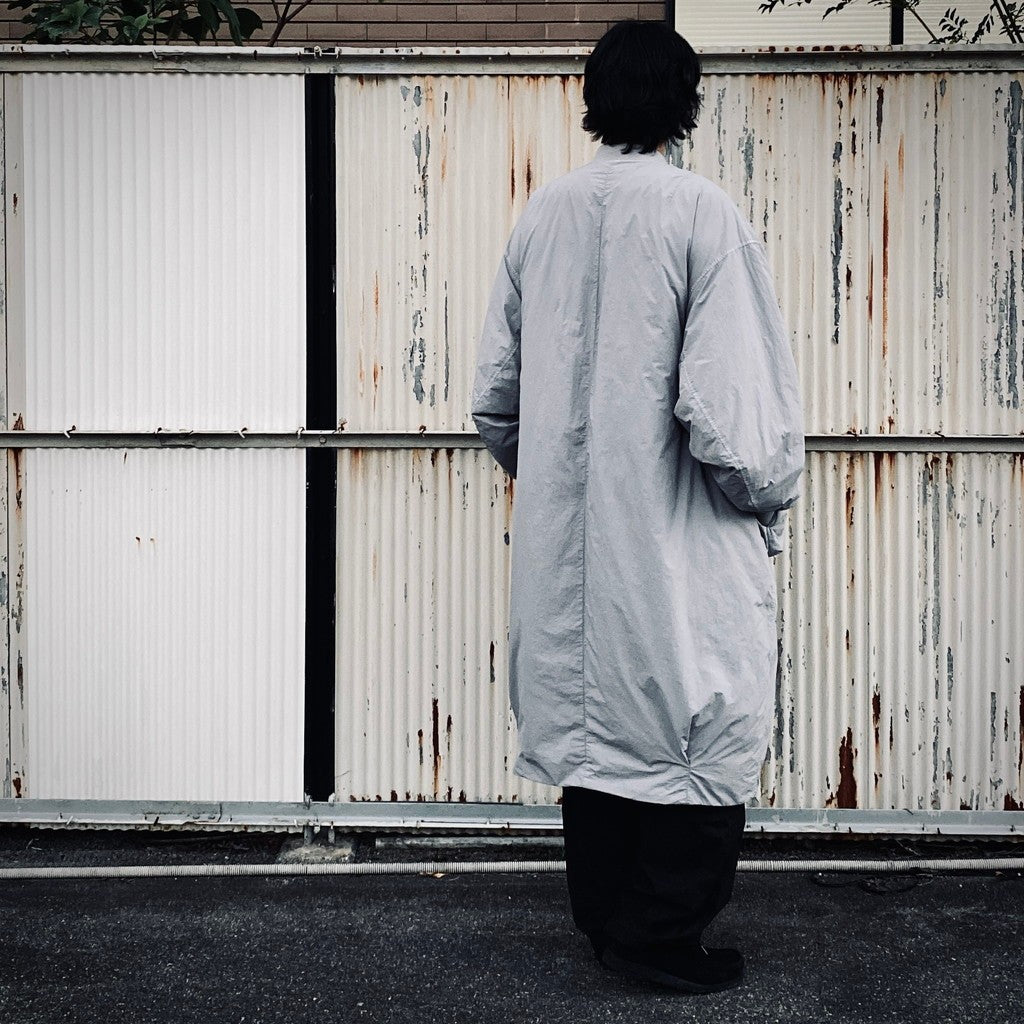 GARMENT DYE DOWN MA-1 LONG COAT 2.0 #GRAY [FST09262U0002]