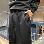 TECH EASY TROUSERS TWILL #BLACK [BP-33024W]