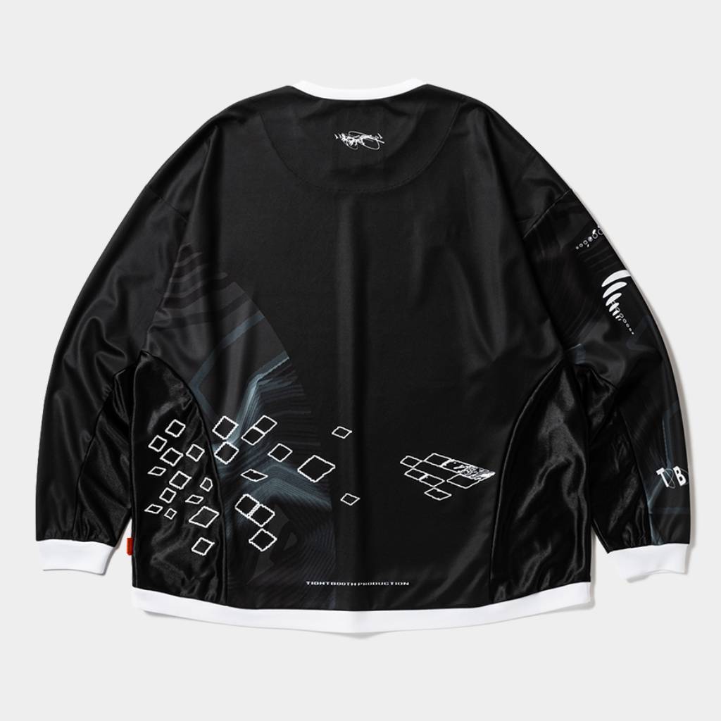 SauRas Being | L/S SOCCER JERSEY #Black [SS25-SRB03]