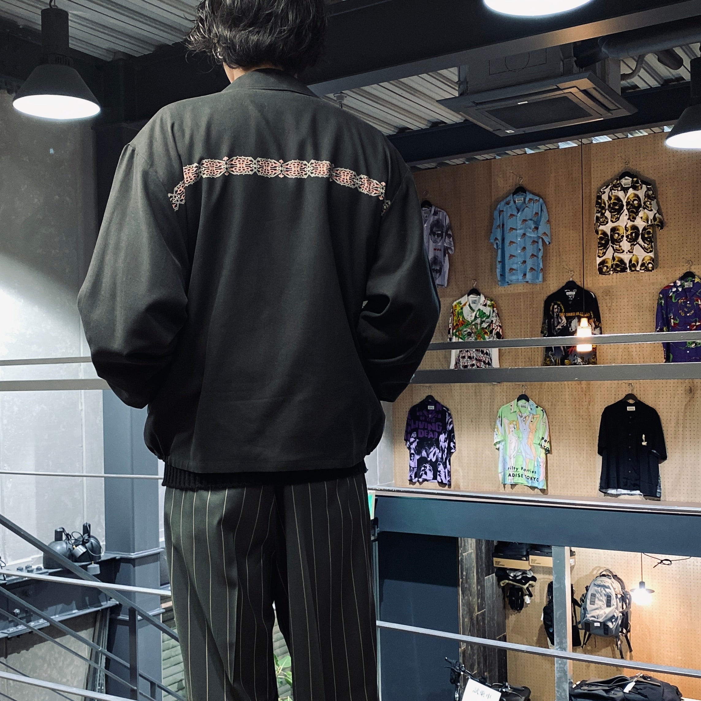 WOLF'S HEAD | 50'S JACKET #BLACK [WOLFSHEAD-WM-JK01]