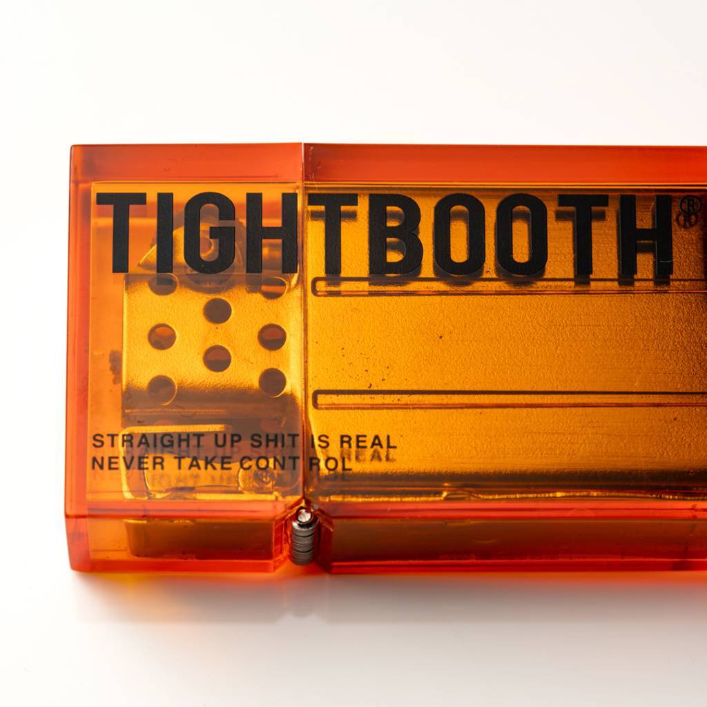 LABEL LOGO HARD EDGE LIGHTER #Orange [FW26-A20]
