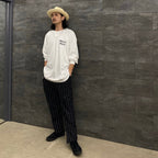 PLEATED TROUSERS -TYPE 2- #BLACK [24SSE-WMP-TR03]