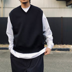 TECH DRAWSTRING L/S TEE #WHITE [BE-34026]