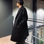 CHESTERFIELD COAT -A- -TYPE 2- #BLACK [23FW-WMO-CO04]