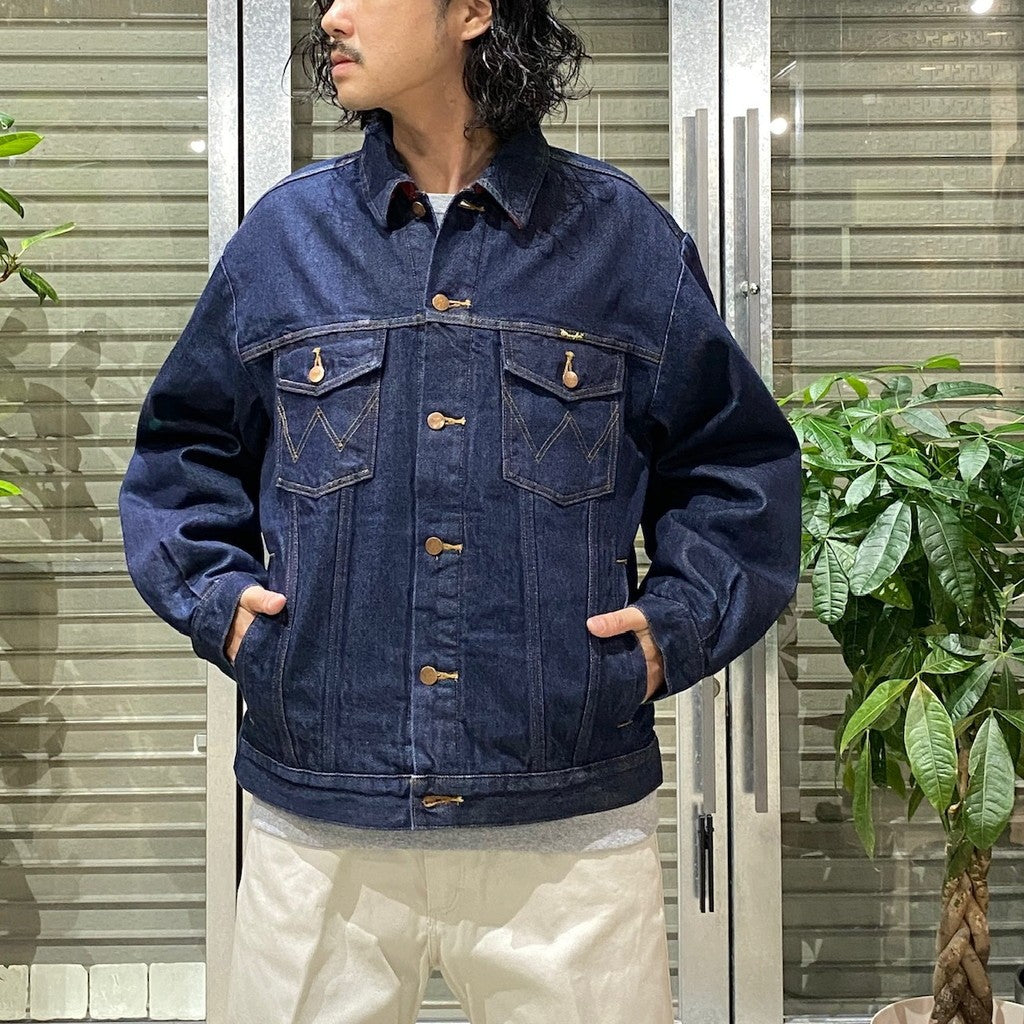 Wrangler | TRUCKER JACKET (TYPE-2) #INDIGO [24FW-WMO-WG02]
