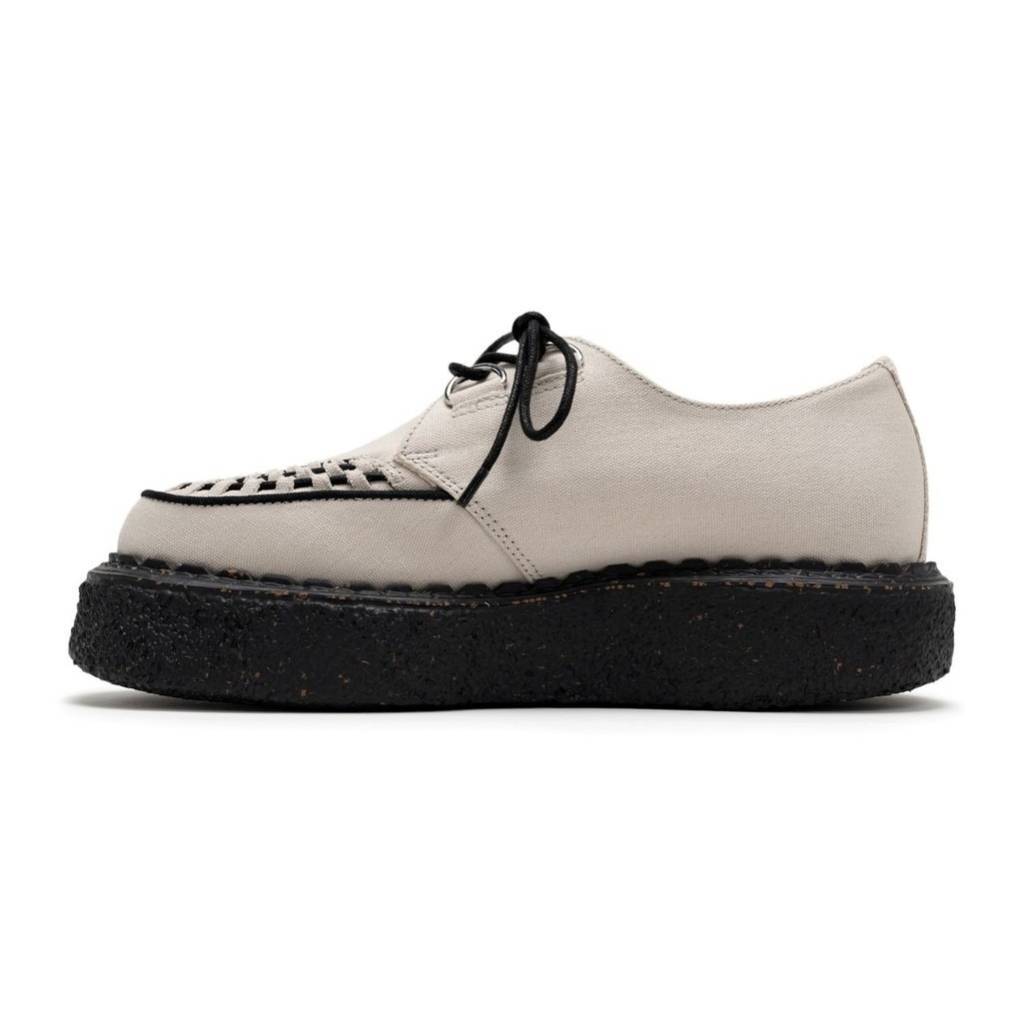 DAVID / Canvas Interlace Shoes #GRAY [S14FW712]