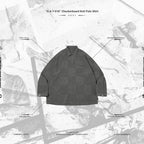 AES | “GAT-01K”棋盤格針織Polo衫 #灰色 [GOOPI-24AW-SEP-03]