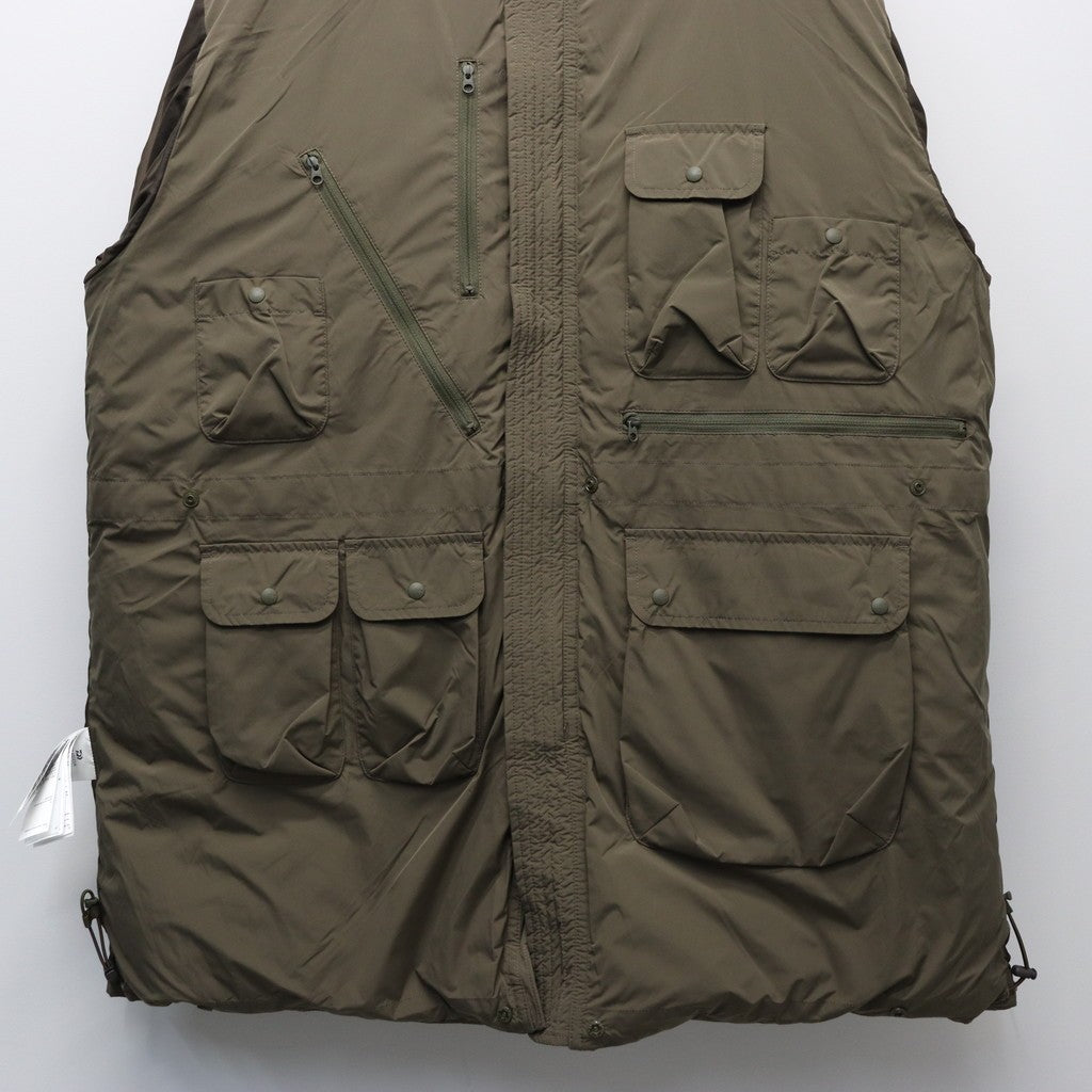 TECH 2WAY CADET DOWN PARKA #BROWNKAHKI [BW-42025W]