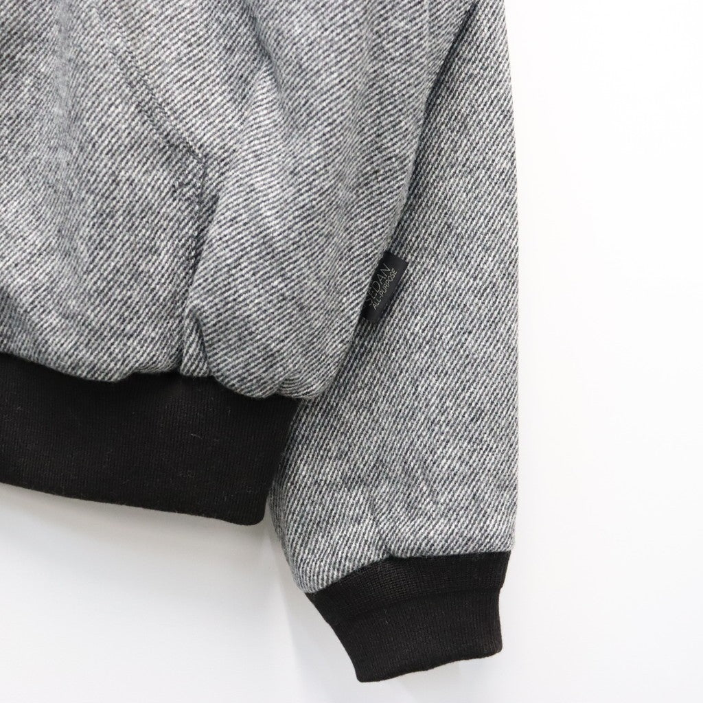 Tweed Hooded Active Jacket #Grey [SD26F-JK02]