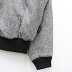 Tweed Hooded Active Jacket #Grey [SD26F-JK02]