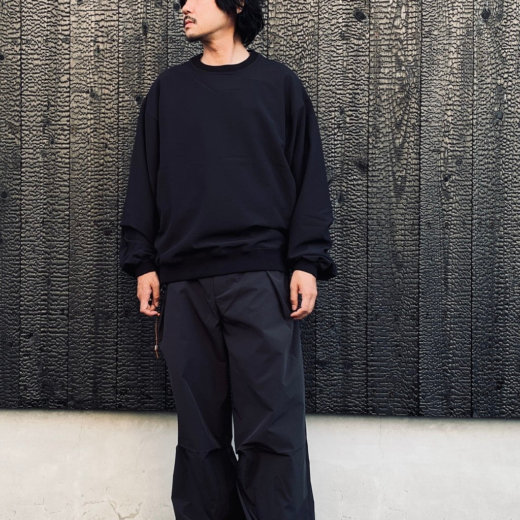 EVD3 Oversized Crewneck #Black [GOOPI-26AW-SEP-03]