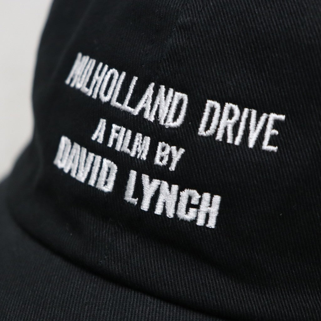 MULHOLLAND DRIVE | 6 PANEL CAP #BLACK [MD-WM-CP01]