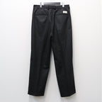 DOUBLE PLEATED WOOL TROUSERS ( TYPE-1 ) #CHARCOAL [26FW-WMP-PT03]