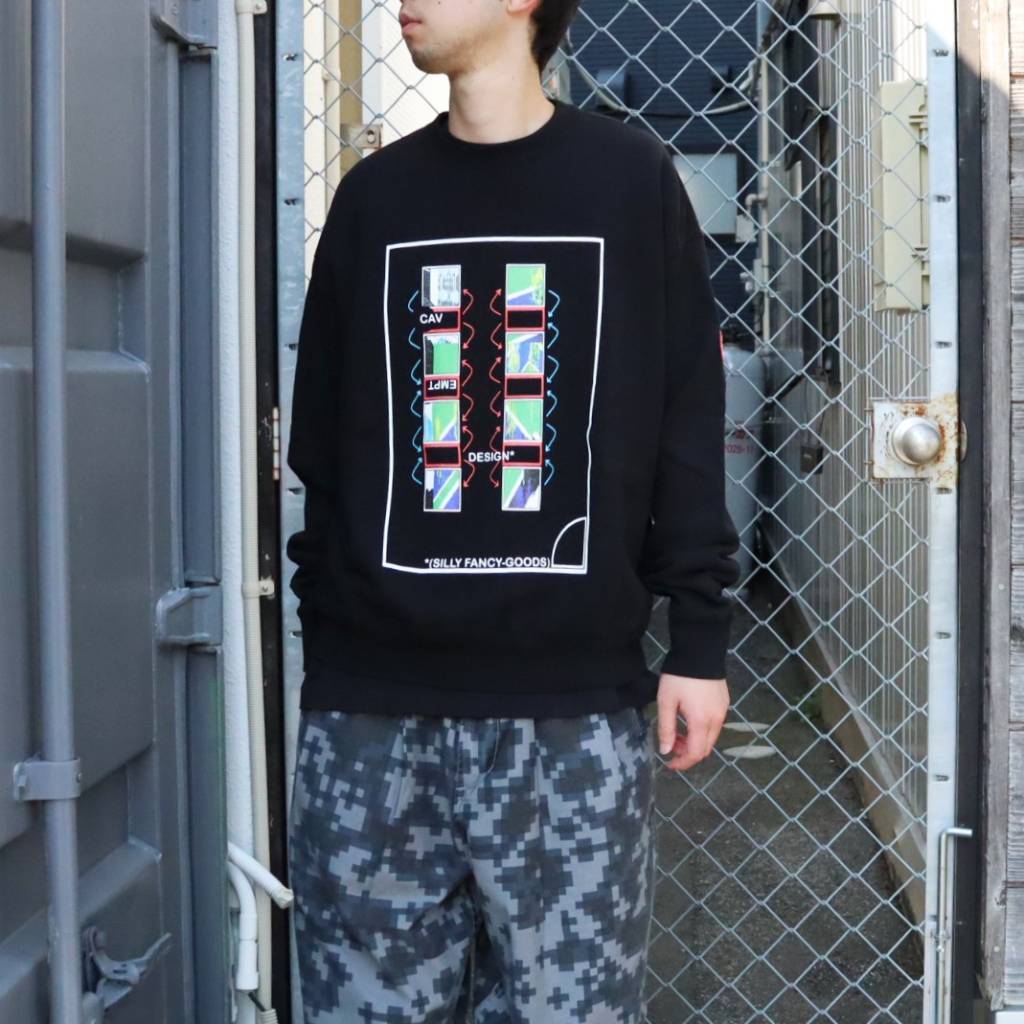 MD Charged CREW NECK #BLACK [CES30CS01]