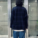 FLEECE SHIRT ( TYPE-1 ) #NAVY [24FW-WMO-BL24]