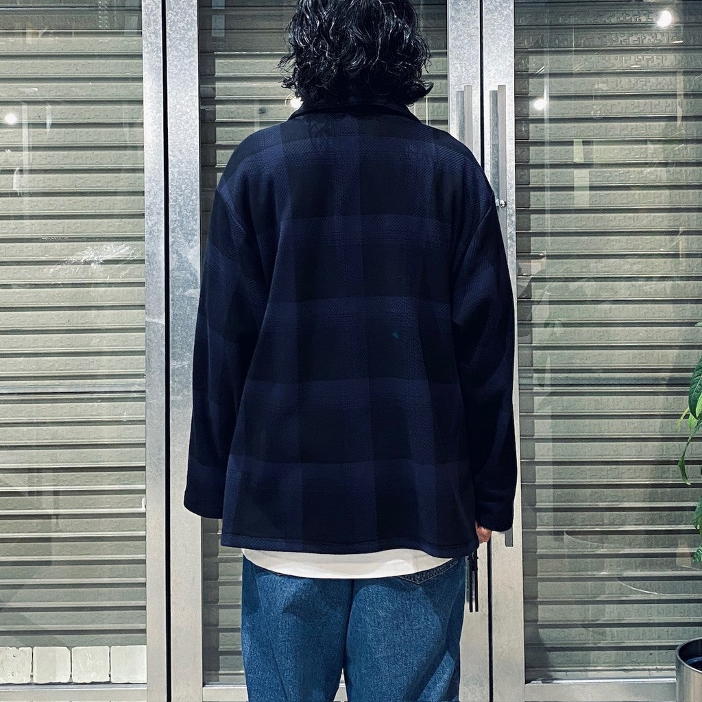 FLEECE SHIRT ( TYPE-1 ) #NAVY [24FW-WMO-BL24]