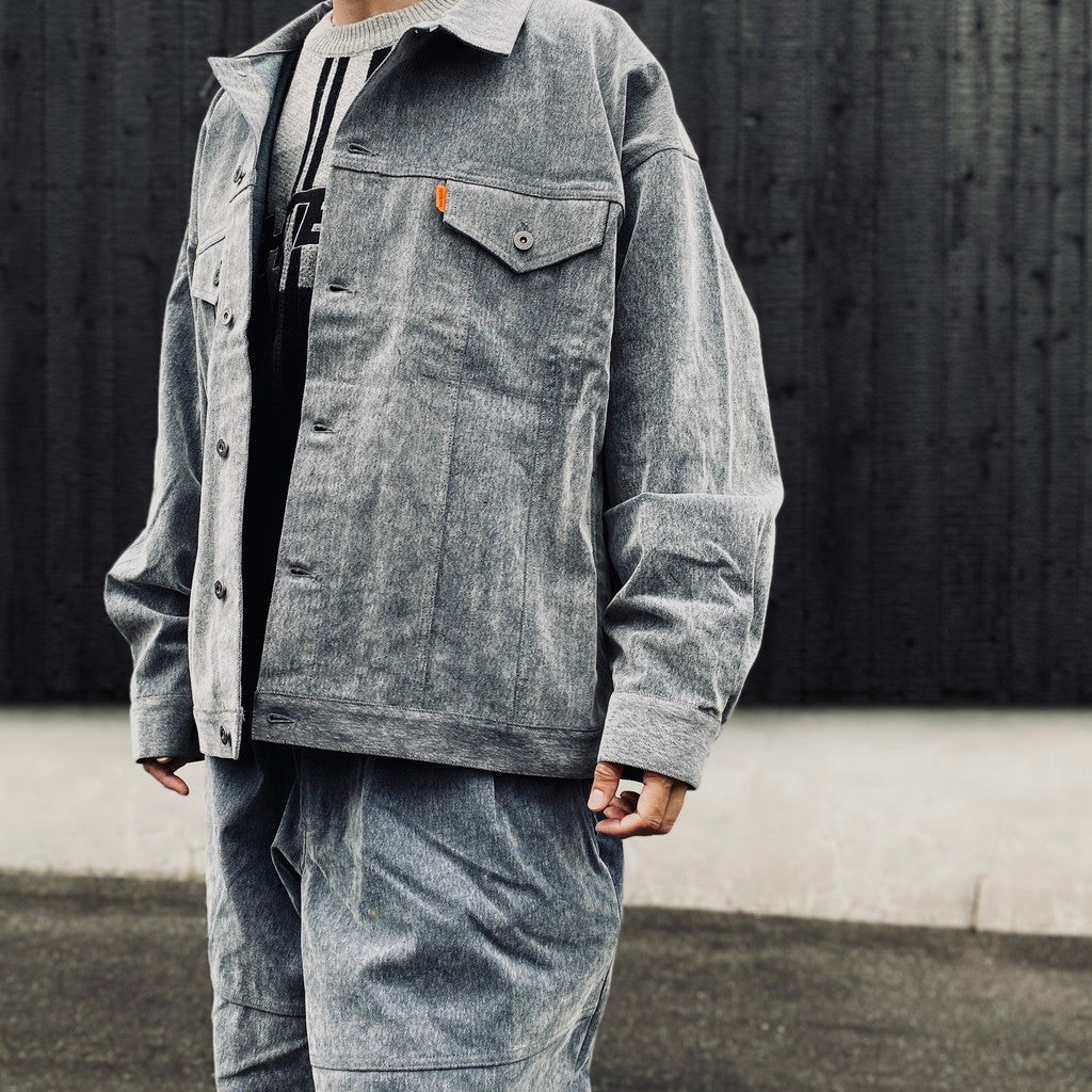 FLOCKY DENIM JAKCET #Blue [FW26-JK11]