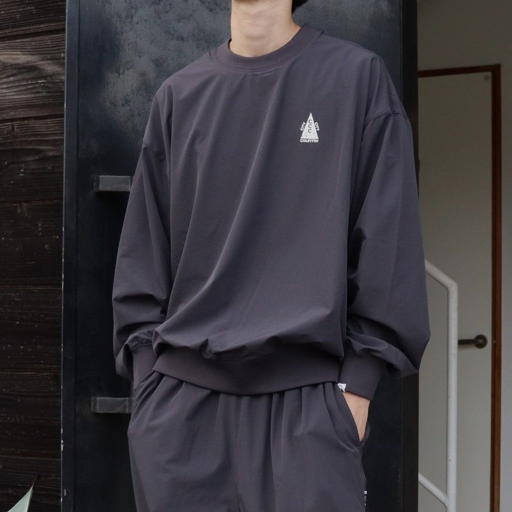 STRETCH CREWNECK #C GRAY [CCC-253C004]