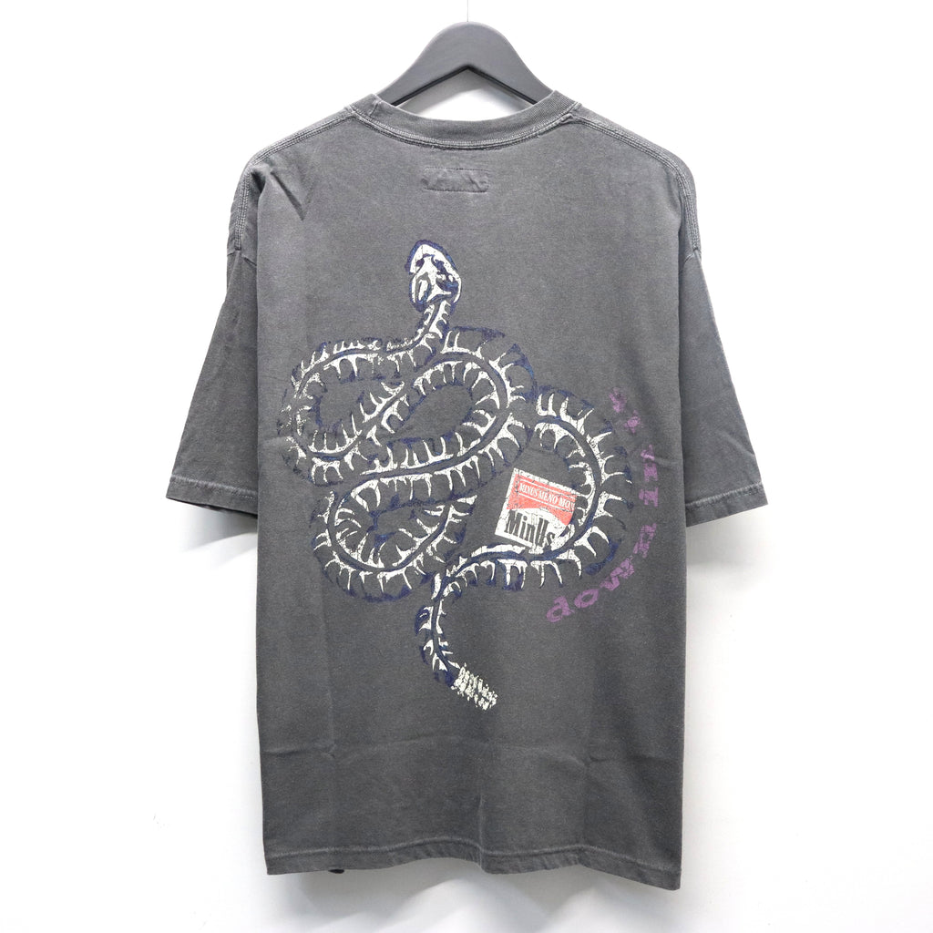 Bootleg Pocket Tee(NOTHING) #10YEARS BLACK [M-P3-BG11]